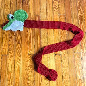 Nintendo Yoshi Handmade Knit Scarf